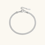 Gia Gold Herringbone Anklet - Elegant, Durable & Trendy Accessory