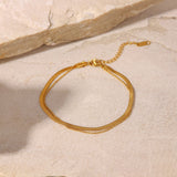 Frida Gold Anklet - Elegant, Adjustable, & Trendy Accessory