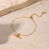 Elegant Valentine Gold Anklet - Perfect Gift for Her